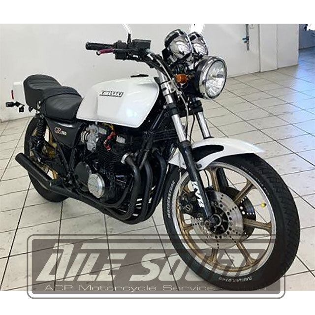 Z750GP エルサウンド ショート管 ブラック マフラー