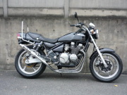 Z400FX E1～E3 分割式 42.7π (極) メッキ マフラー