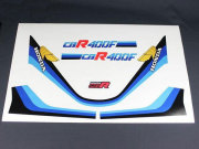 ＣＢＲ４００Ｆ 1型 純正タイプ ラインステッカーセット（白ベース用）
