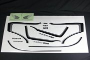 ＪＡＤＥ２５０ ＣＢＸ２型タイプ 赤白ラインステッカーセット