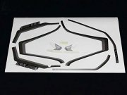 ＣＢＸ４００Ｆ２型 ラインステッカーセット（赤/黒用）