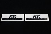 ゼファー７５０ サイドカバー ステッカー