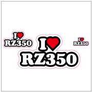 アイラブ　バイク ステッカー