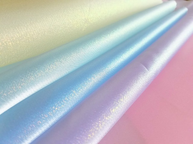 ウエディングドレス生地　オーガンジー