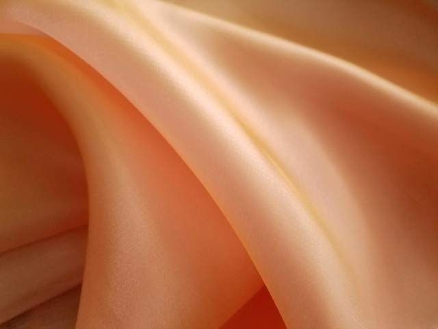 ドレス生地サテンオーガンジー