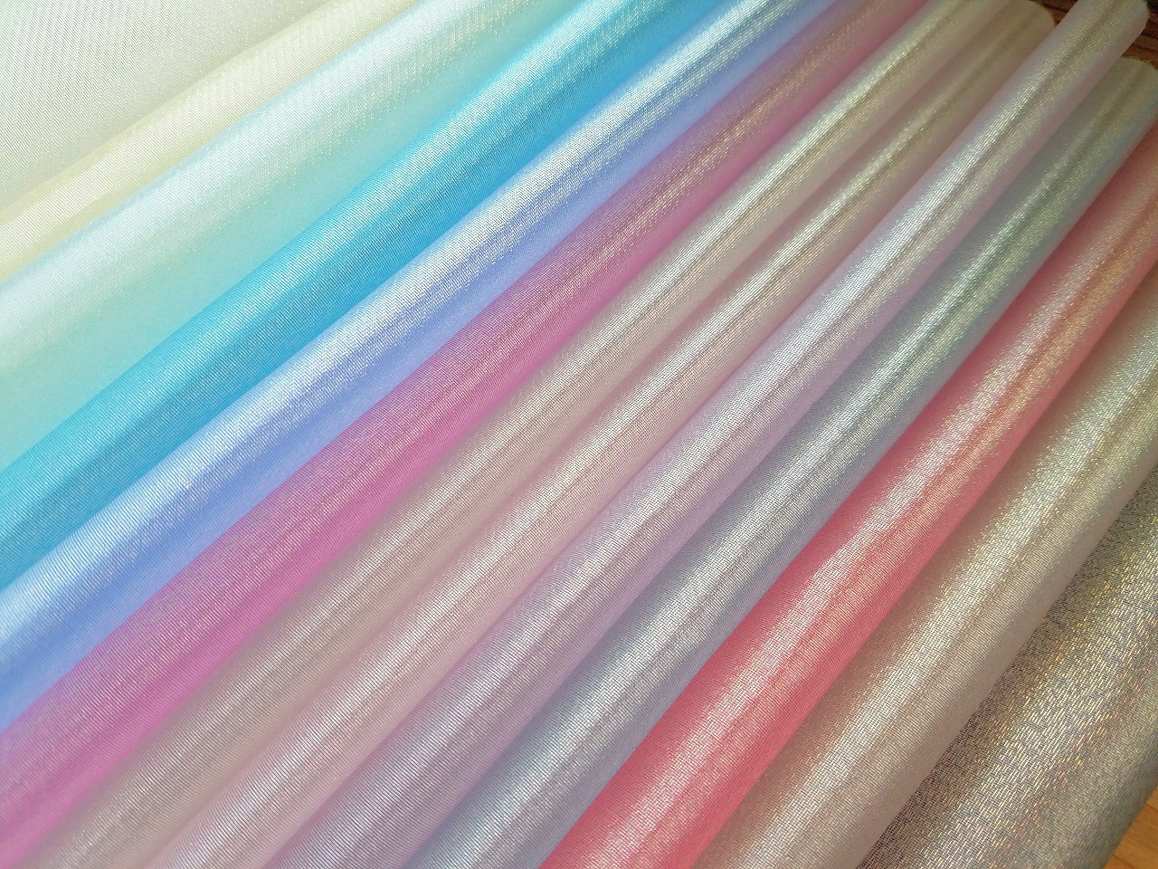 ウエディングドレス生地　オーガンジー