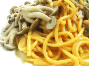 ウニとしめじのスパゲッティセット