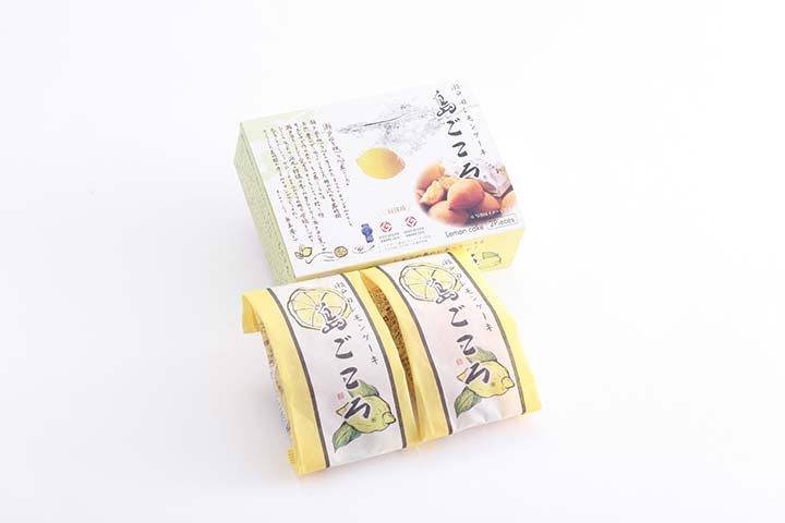 【まとめ買い・海外注文可】48箱:瀬戸田レモンケーキ島ごころ2個入_48 boxes of 2 lemon cake,96 items total