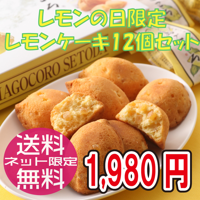 【10月限定】レモンケーキ12個セット/コンパクト便