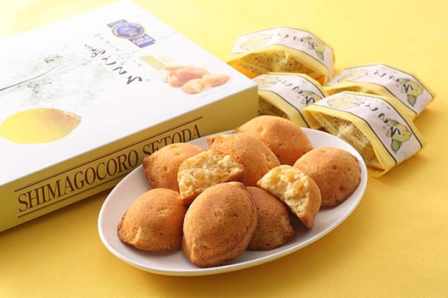 【まとめ買い・海外注文可】15箱:瀬戸田レモンケーキ島ごころ10個入 (DP)_15 boxes of 10 lemon cake,150 items total