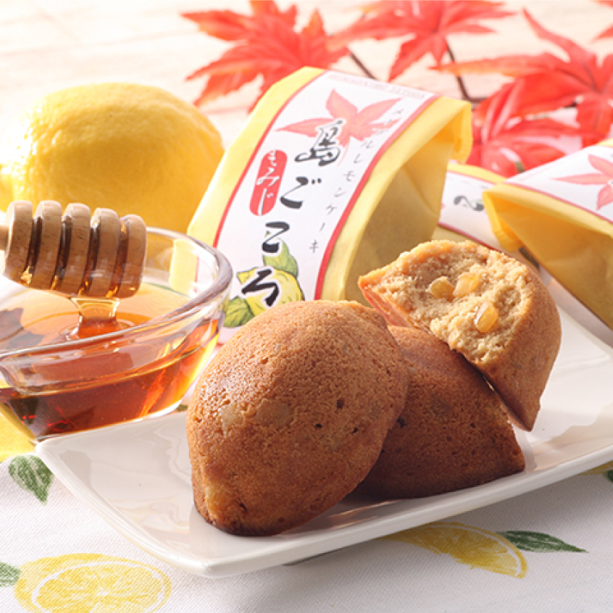 メープルレモンケーキ島ごころ2個入／コンパクト便