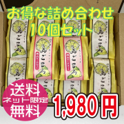 【数量限定】レモン8個・岡山ピーチティー2個セット／コンパクト便