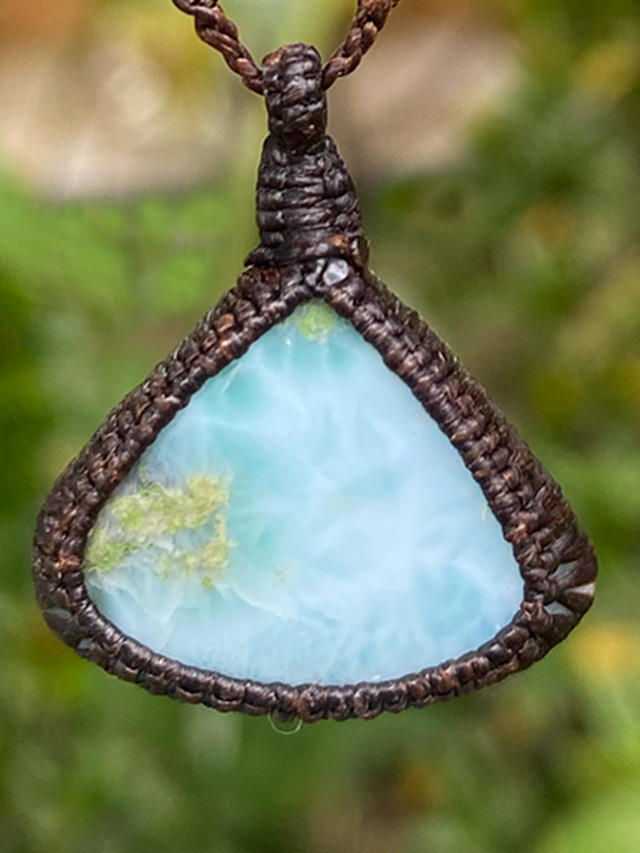 Kula Kula 天然石ネックレス・ラリマー