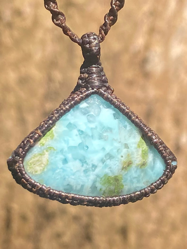 Kula Kula 天然石ネックレス・ラリマー