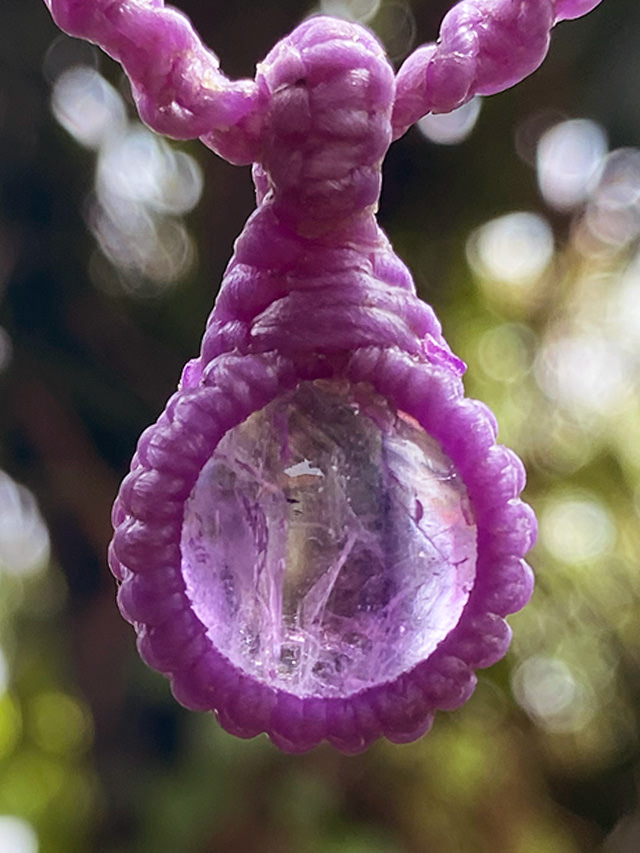 Kula Kula 天然石ネックレス・アメジスト