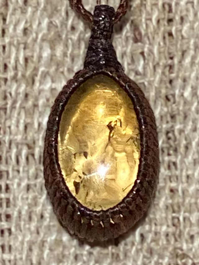 Kula Kula 天然石ネックレス・レモンクォーツ