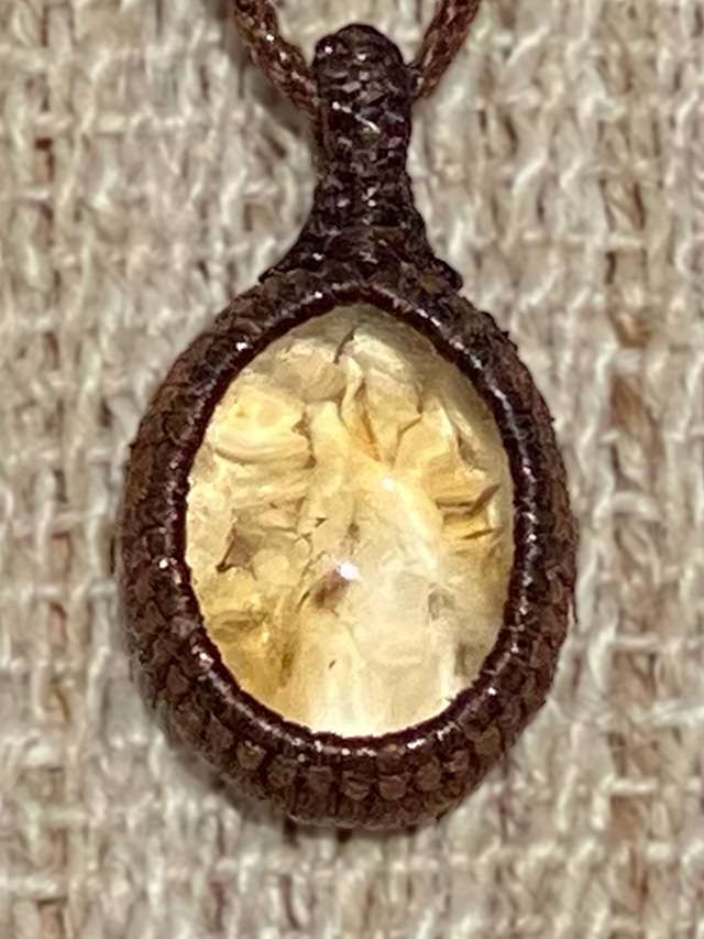 Kula Kula 天然石ネックレス・レモンクォーツ