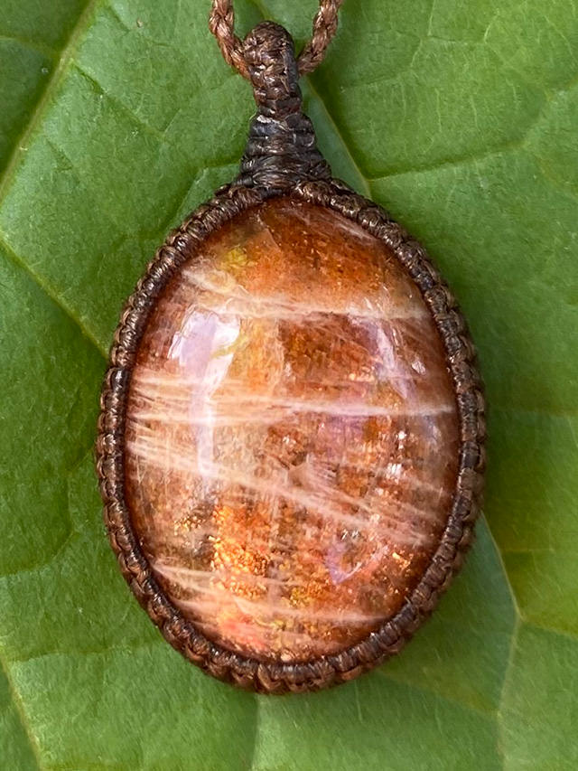 Kula Kula 天然石ネックレス・サンストーン