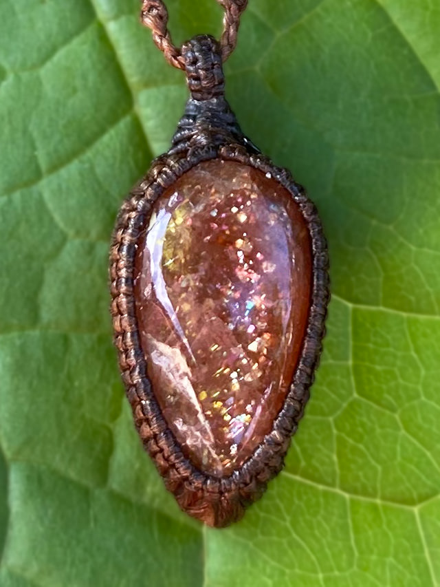 Kula Kula 天然石ネックレス・サンストーン