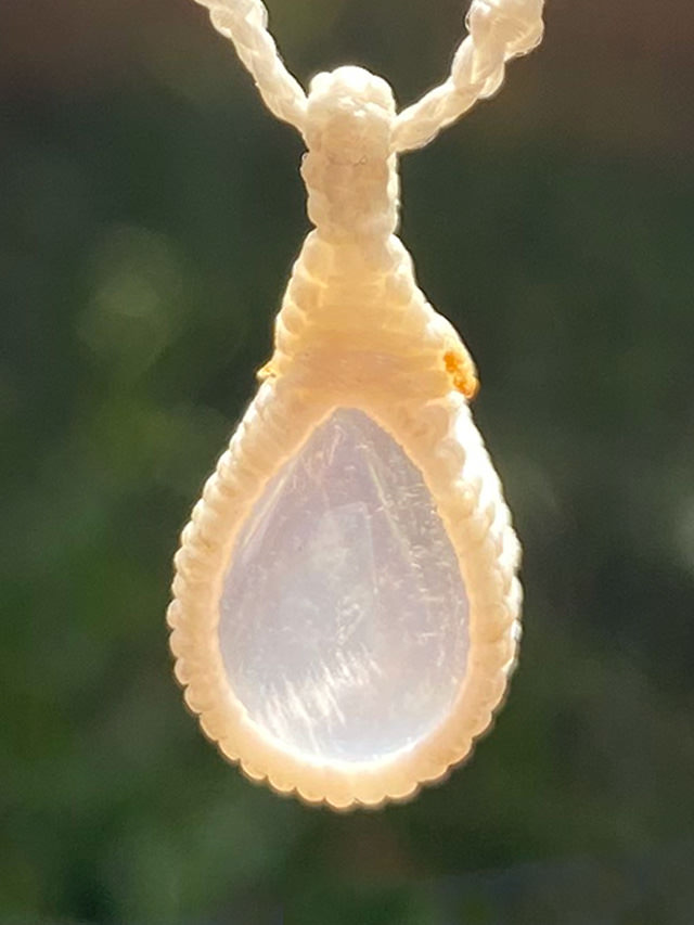 Kula Kula 天然石ネックレス・ローズクォーツ