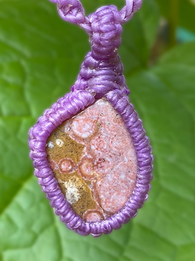 Kula Kula 天然石ネックレス・オーシャン ジャスパー