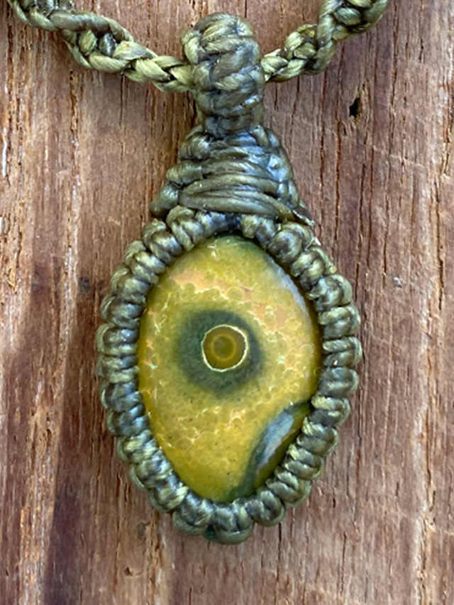 Kula Kula 天然石ネックレス・オーシャン ジャスパー