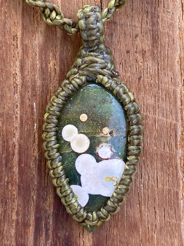 Kula Kula 天然石ネックレス・オーシャン ジャスパー