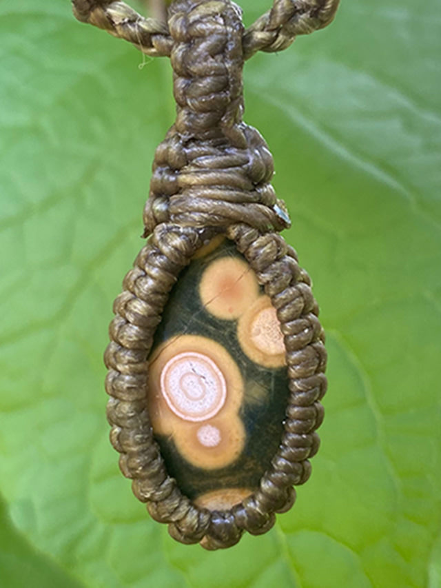 Kula Kula 天然石ネックレス・オーシャン ジャスパー