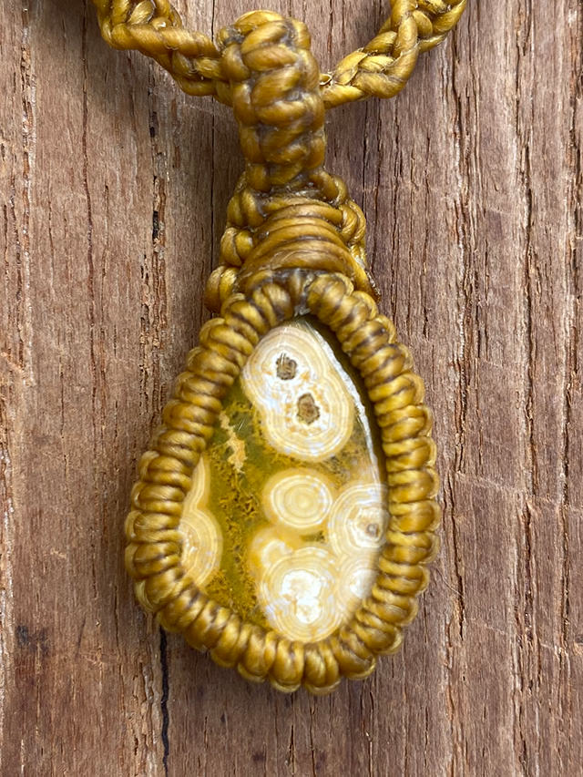 Kula Kula 天然石ネックレス・オーシャン ジャスパー