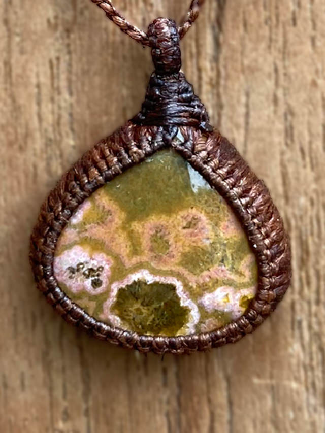 Kula Kula 天然石ネックレス・オーシャン ジャスパー