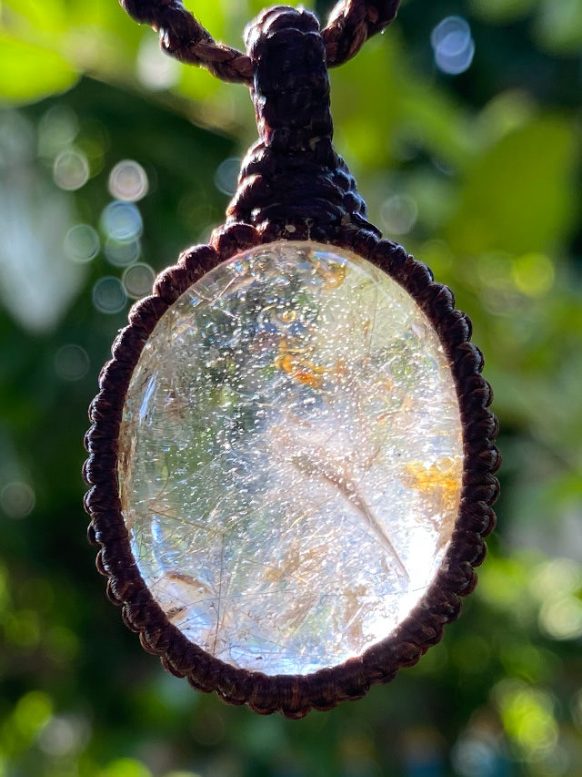 Kula Kula 天然石ネックレス・ガーデンクォーツ