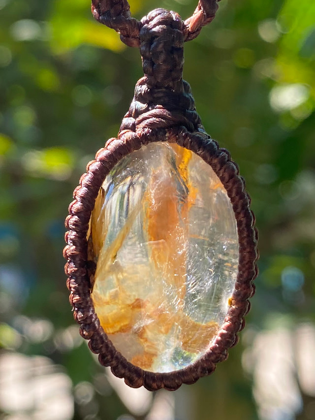 Kula Kula 天然石ネックレス・ガーデンクォーツ