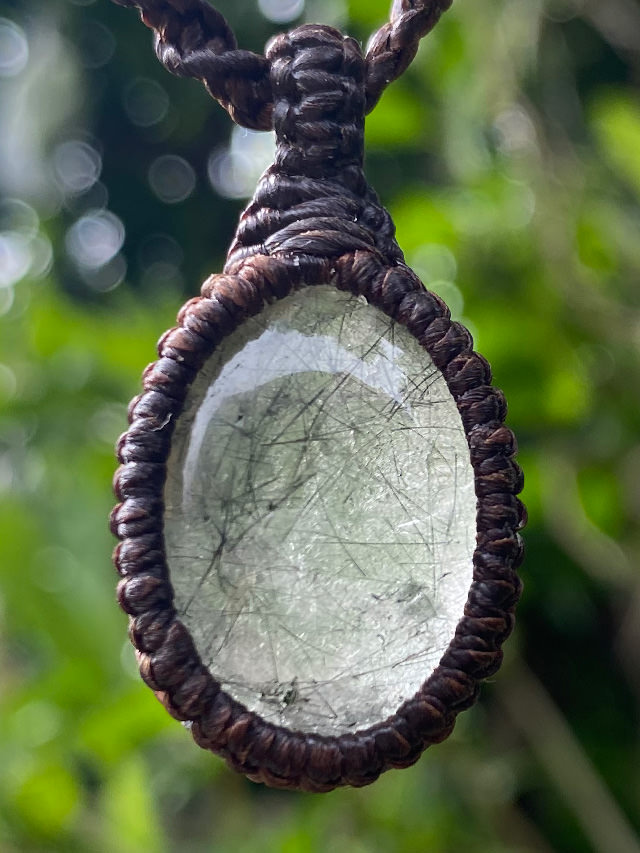 Kula Kula 天然石ネックレス・ルチルクォーツ