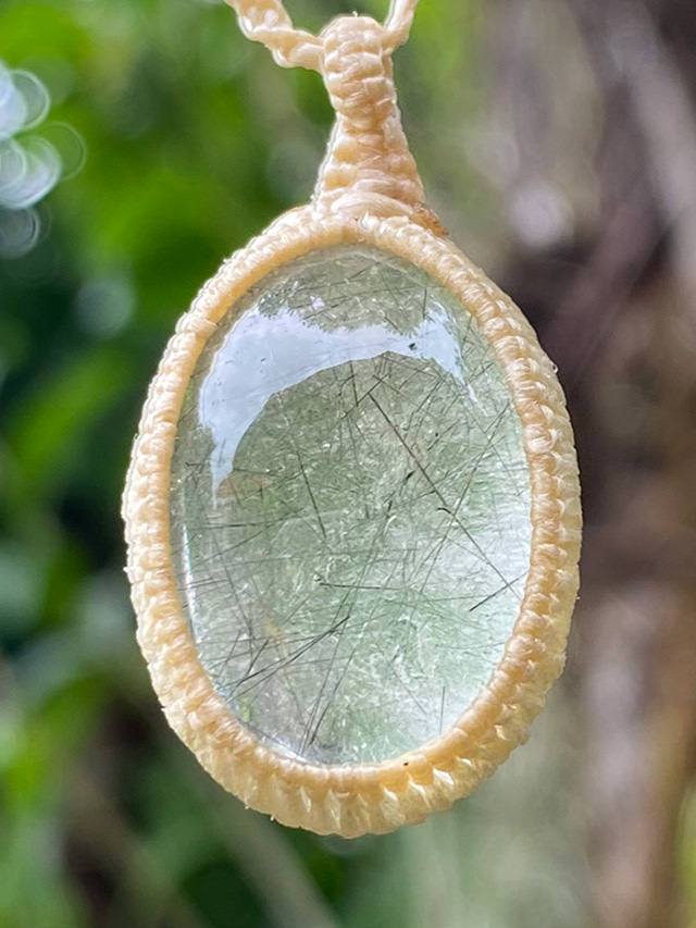 Kula Kula 天然石ネックレス・ルチルクォーツ