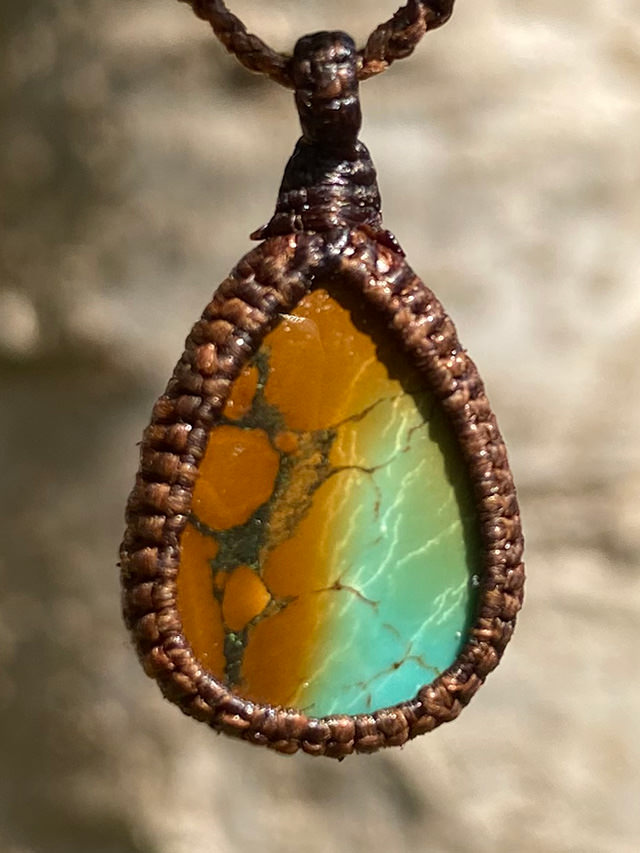 Kula Kula 天然石ネックレス・ターコイズ