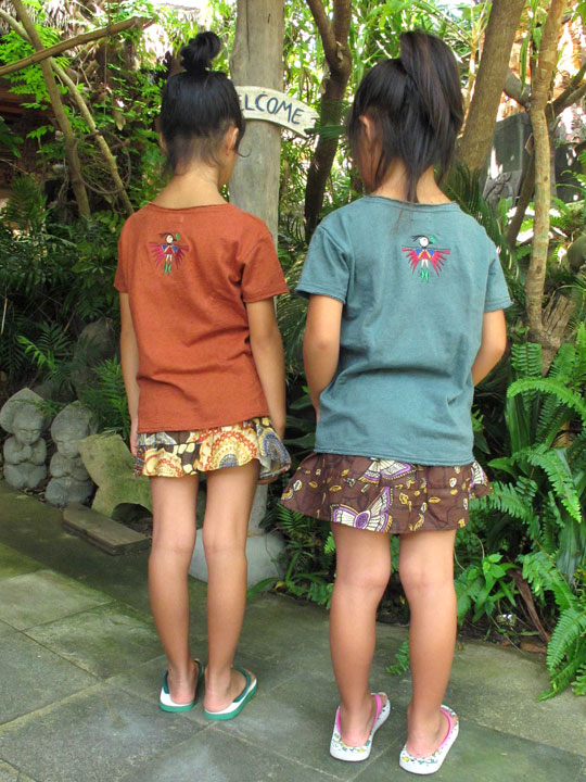 asana KIDS Tシャツ／ネイティブバード