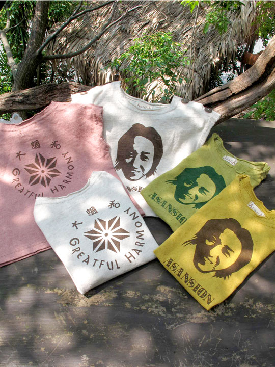 asana BABY プリント Tee