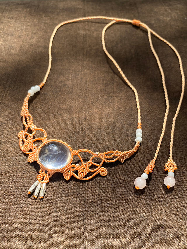 Kula Kula 天然石ネックレス・クリスタルクォーツ