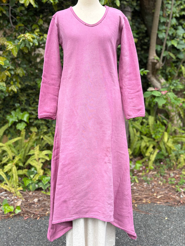 アウトレット品・ふかふかロングワンピース草木