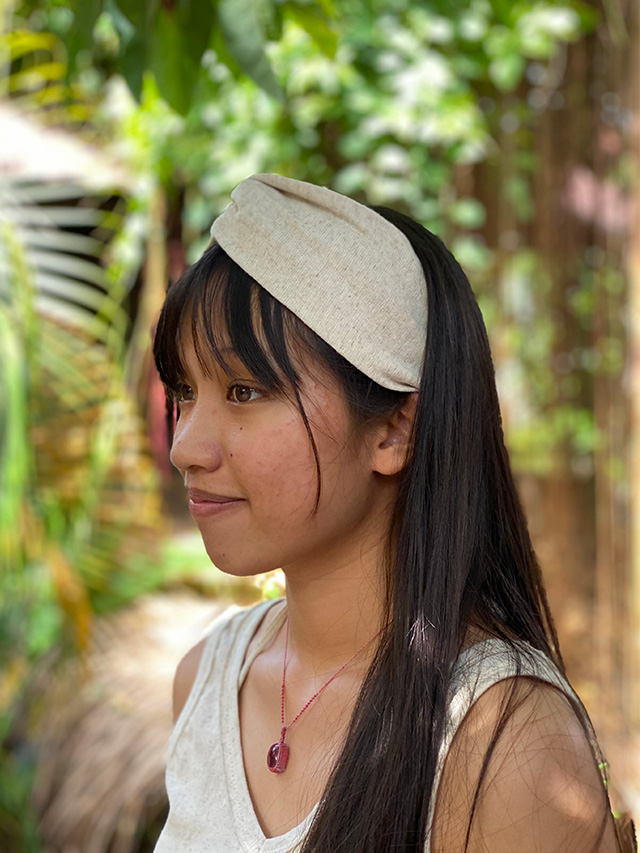 Asana ヘンプコットン ヘアーバンド きなり パヤカ オンラインショップ