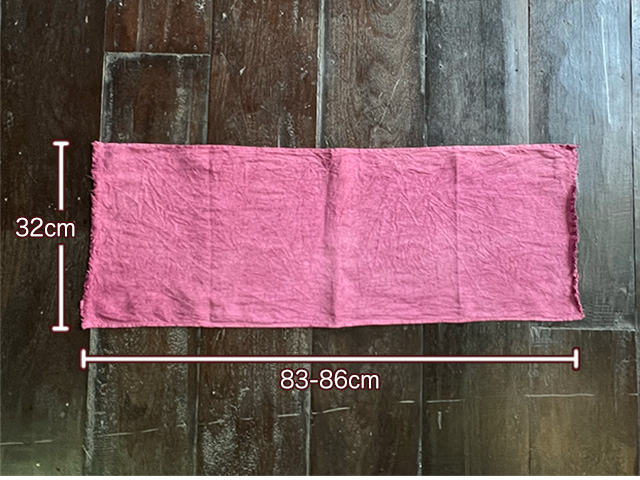 asana HEMP100% 手ぬぐい・草木染め