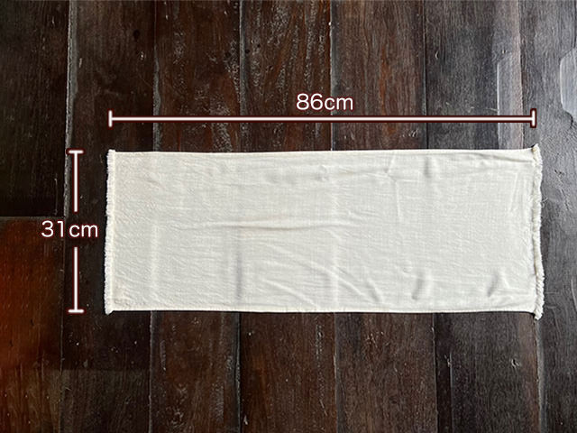 asana HEMP100% テロテロ 手ぬぐい・きなり