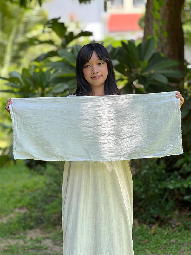 asana HEMP100% 手ぬぐい・きなり