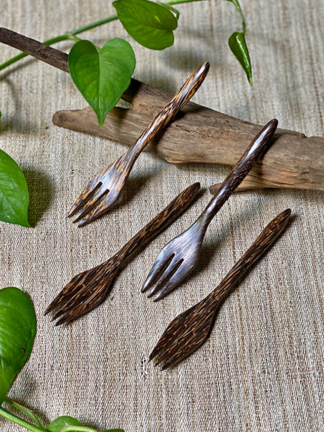 ヤシの木 デザートフォーク