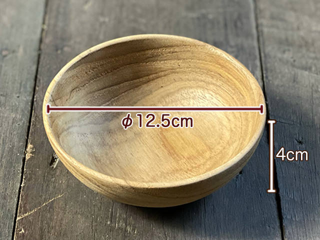 チークWOOD ミニ うつわ