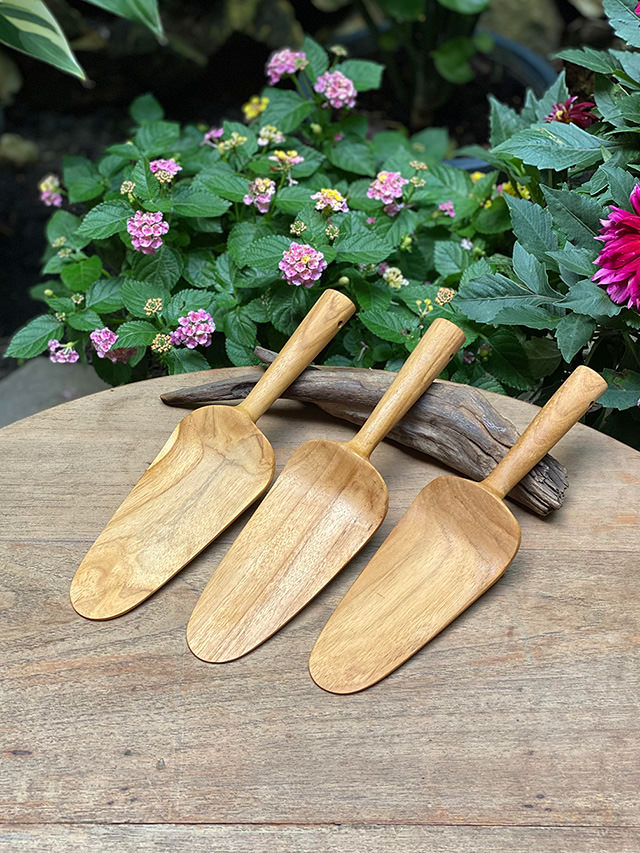 チーク WOOD ケーキサーバー