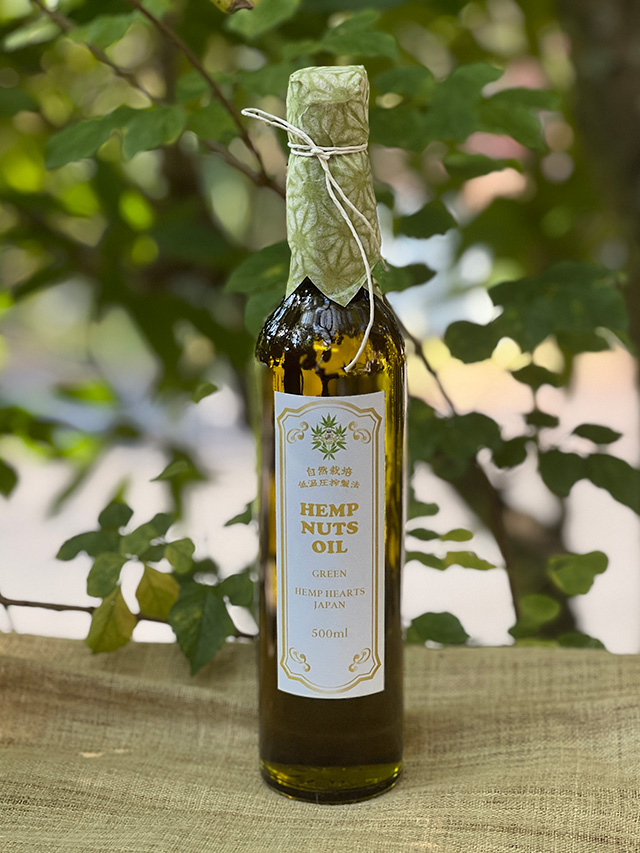 HEMP HEARTS　グリーンヘンプオイル 500ml