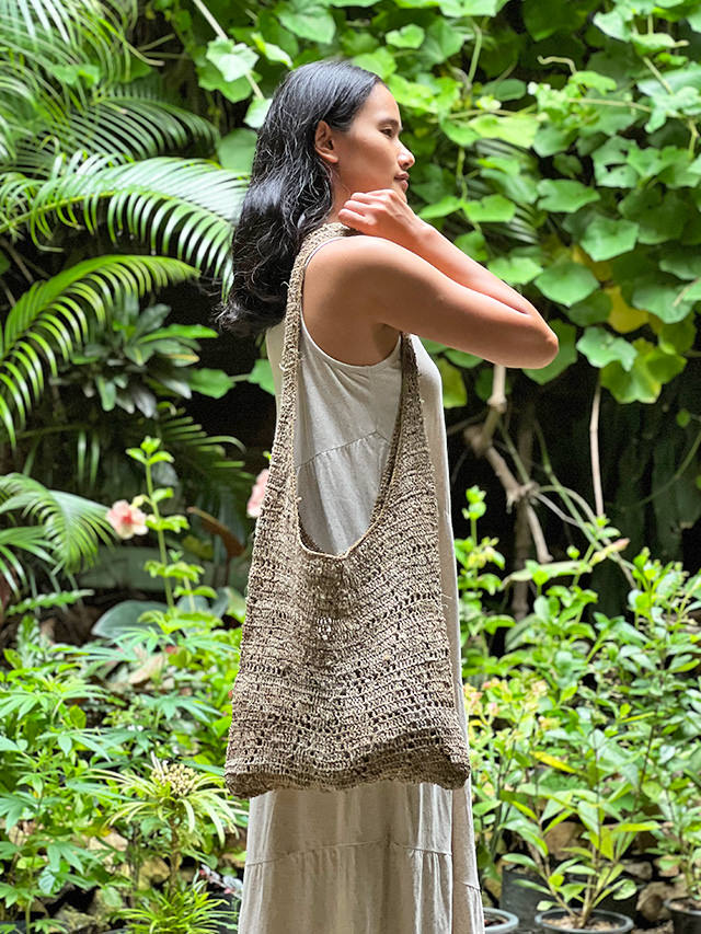 Karma HEMP100% 手織り ショルダー バッグ