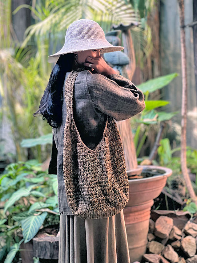 asana ヘンプコットン ガウチョ パンツ・きなり【パヤカ オンライン