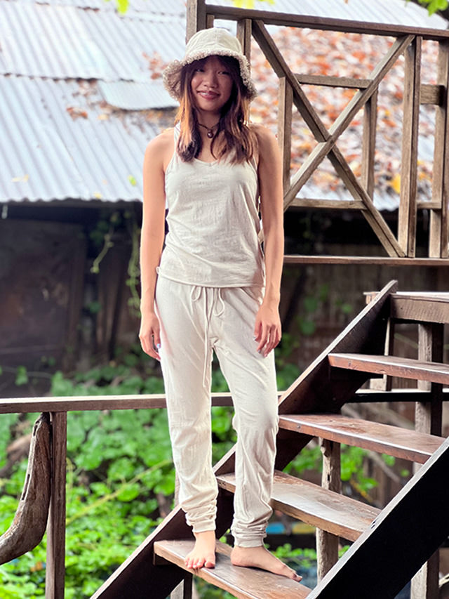 asana ヘンプコットン 厚手 インナーパンツ・きなり